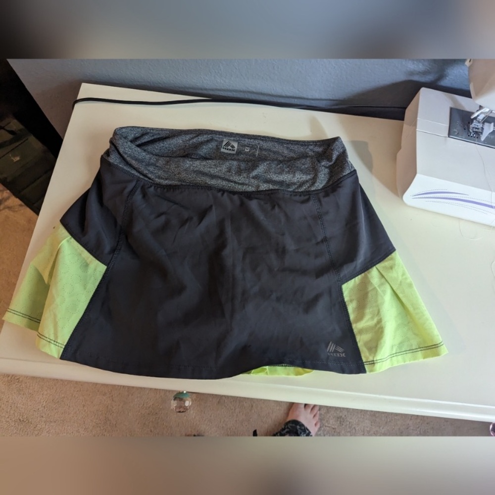 RBX Black Mini Athletic Skirt